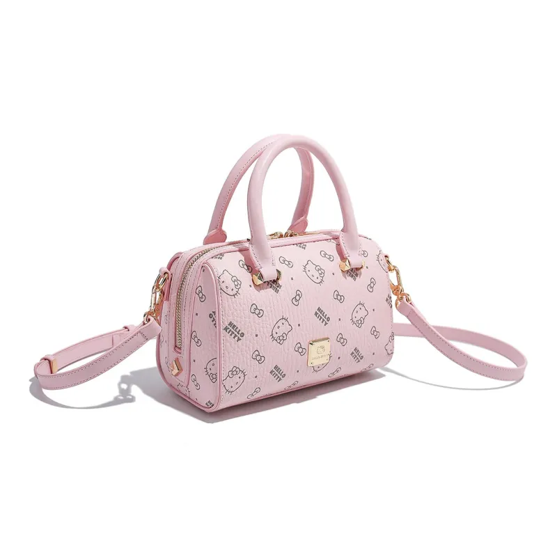 MESUCA Sanrio, Hello Kitty, Collaboration Kitty Series PU Handbag Women's Multicolor-3