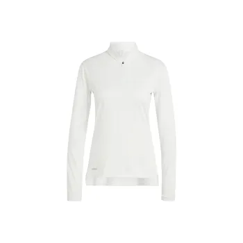 Adidas Terrex Multi Half-Zip Long Sleeve Tee T-Shirt Women's White