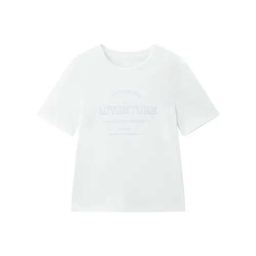 LEDIN T Shirts Women's White