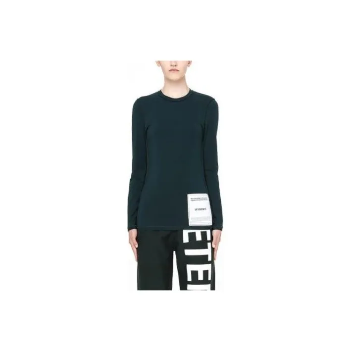 Vetements T-Shirt Women's Green-0