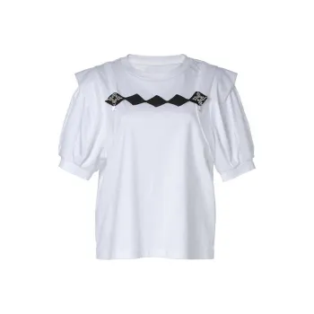 LOFT SHINE Straight T-Shirt Women's White