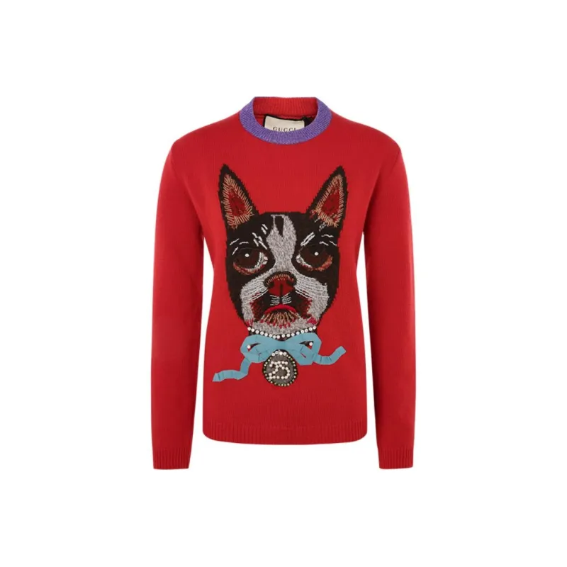 GUCCI Sweaters Women's Red-0