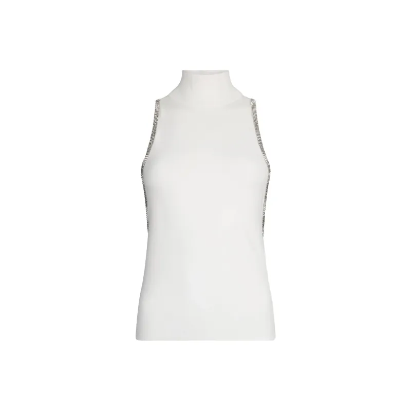 LIU·JO Rhinestone Knit Top-0