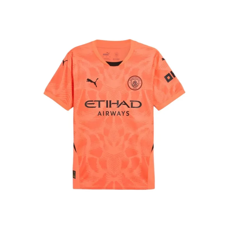 PUMA Soccer Jersey Men's Orange Red-0