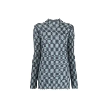 KENZO Geometric print Long sleeve Jumper