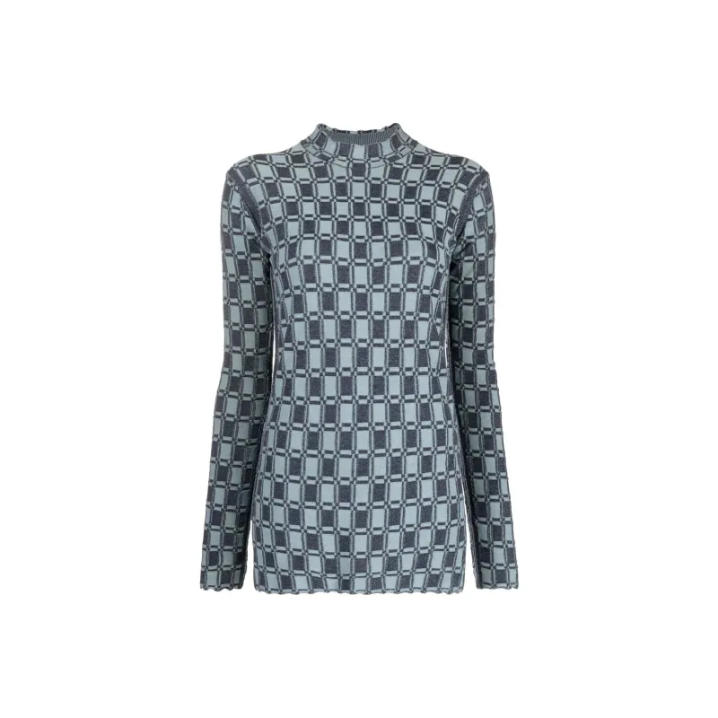KENZO Geometric print Long sleeve Jumper-0