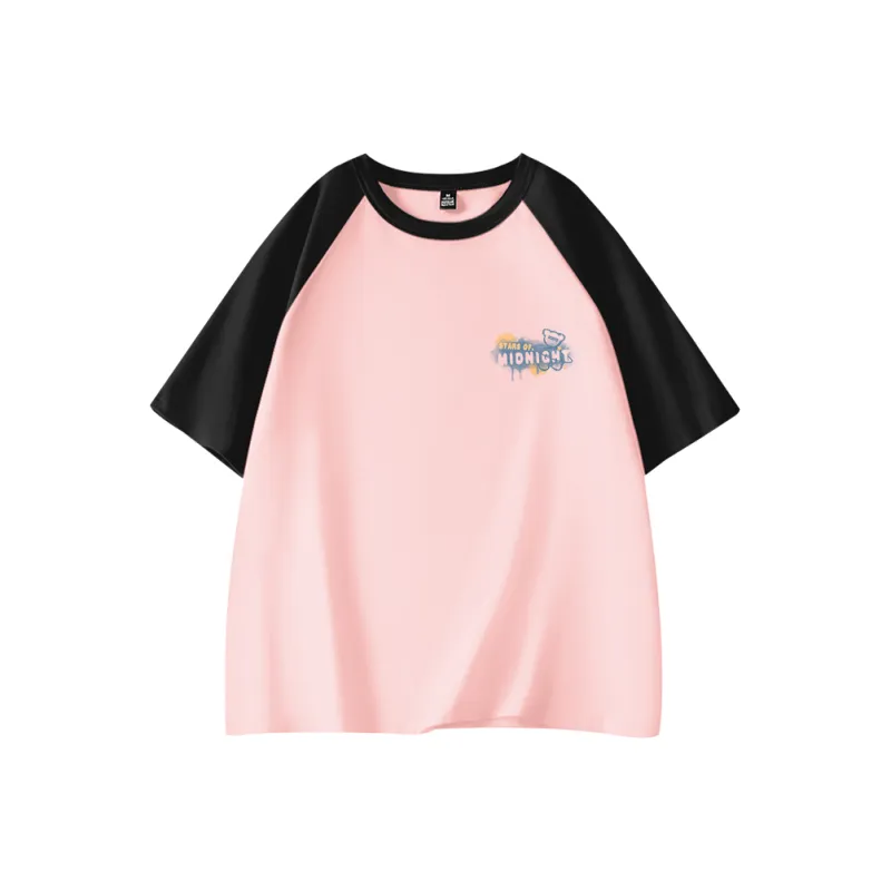 Cotton Raglan Sleeve T Shirt Women's-3