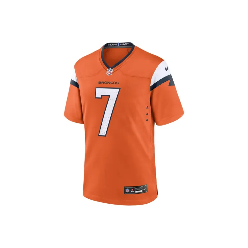 Nike Elway Denver Broncos Soccer Jerseys Men's Orange-0