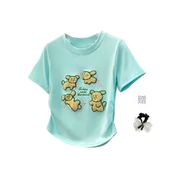 TUSHIFEI Set in Sleeve T Shirt Women's
