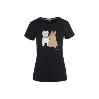 BARBOUR T-Shirts Women's Navy