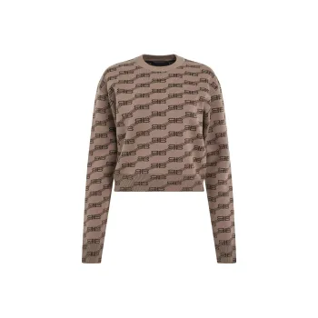 Balenciaga Sweater 'Beige/Brown'