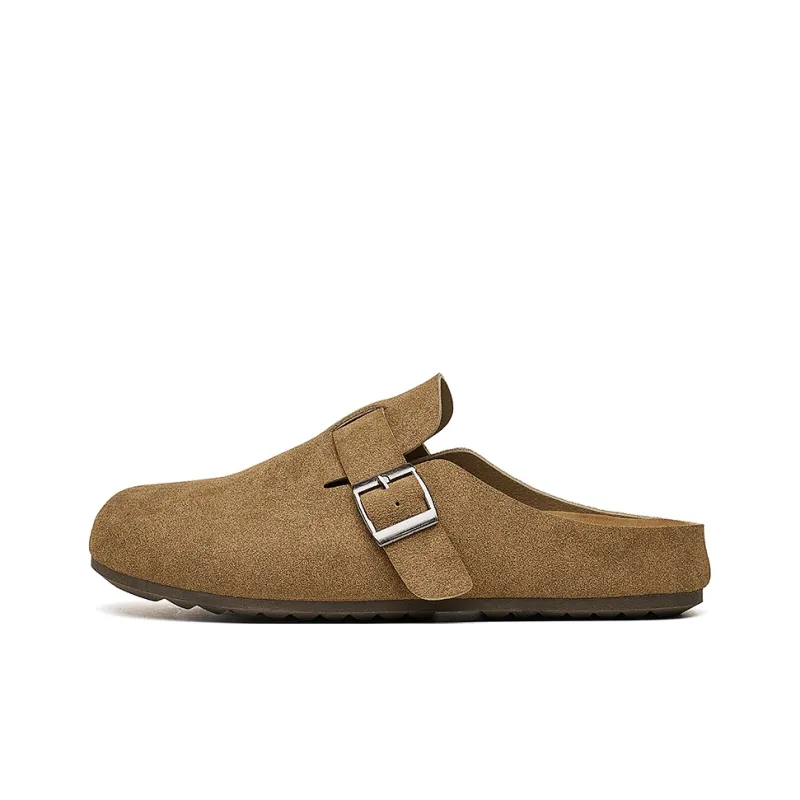 AAA SINCE 1955 Rubber Sole Abrasion Resistant Slip Resistant Closed Toe Slippers Women's-7