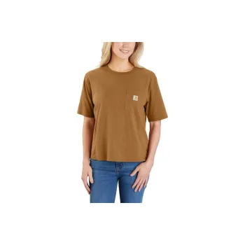 Carhartt 106122 LIGHTWEIGHT SHORT-SLEEVE CREWNECK T-SHIRT T-Shirt LOOSE FIT Women's