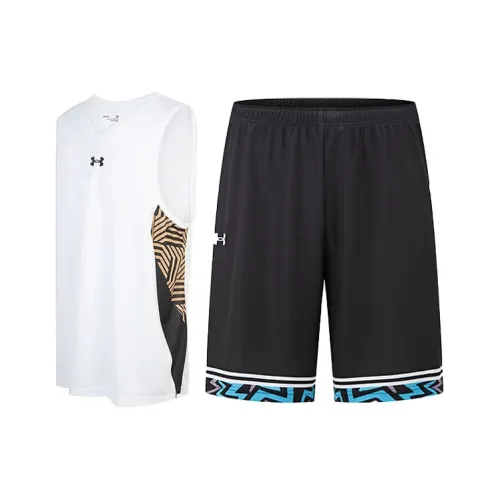 Under Armour Basketball Suit Men's White+Black