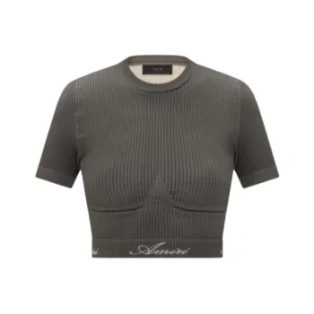 AMIRI Regular T Shirt Women's Brown