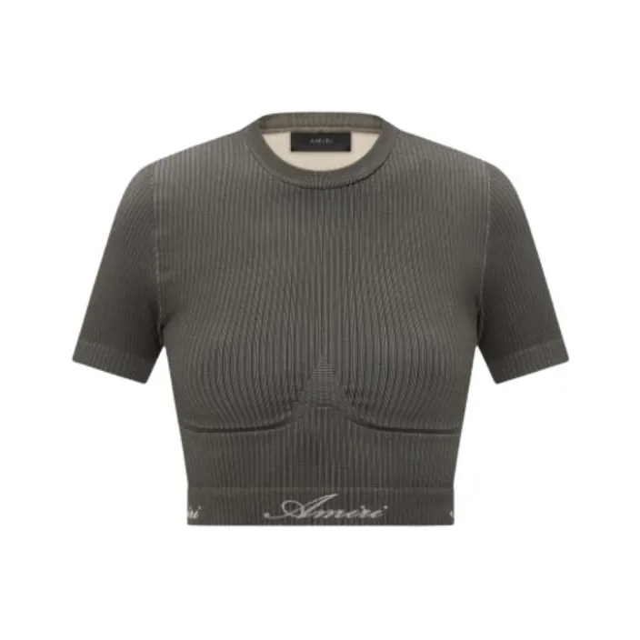 AMIRI Regular T Shirt Women's Brown-0