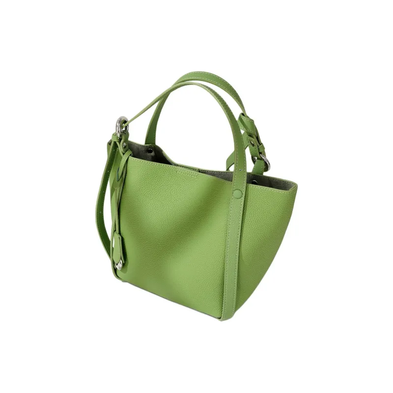 COURONNE Top Grain Cow Leather Handbag Women's Multicolor-9