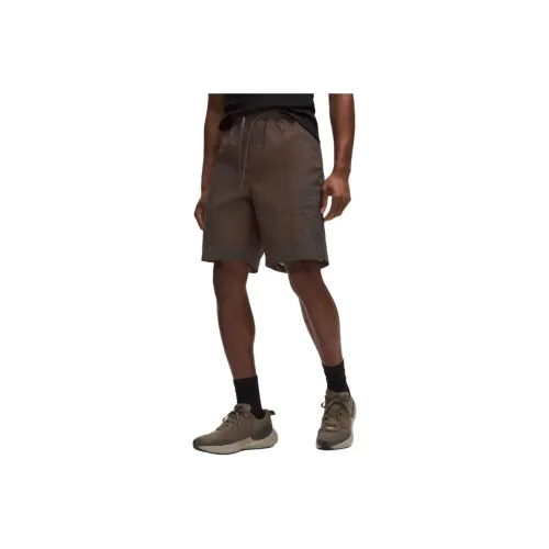 Lululemon x SLNSH Sports Shorts 9' Men's Stone Color/Pure Orange Stoney/True Tangerine