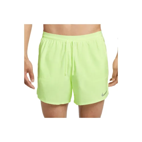 Nike Dri Fit Sports Shorts Men's Slight Yellow Green