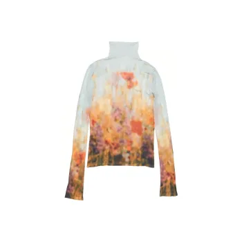 Acne Studios Printed Seamless AM4 Top Grey Multi