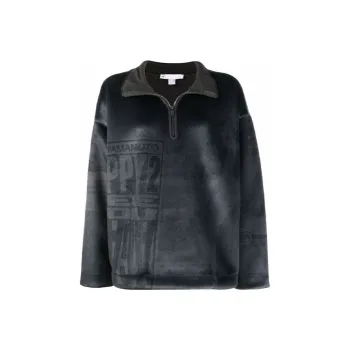 Y 3 Loose Fit Sweater Women's Black