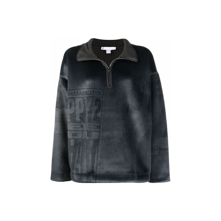 Y 3 Loose Fit Sweater Women's Black-0
