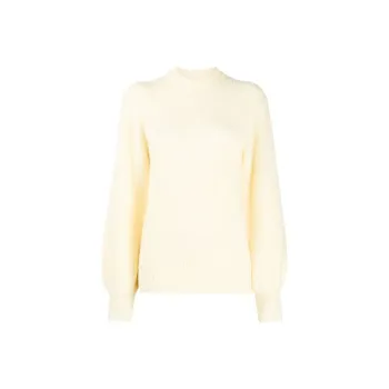 GANNI FW21 Loose Fit Sweater Women's Yellow