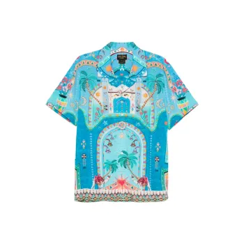 Camilla Short sleeves Camp collared Shirt