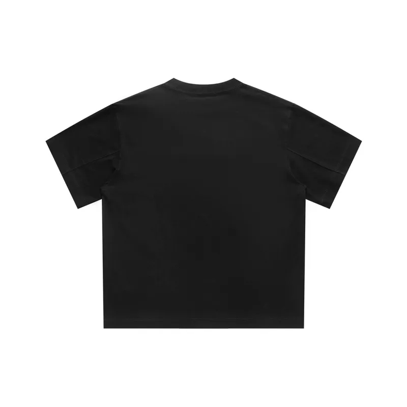 YIMAI T Shirt Unisex Black White-1