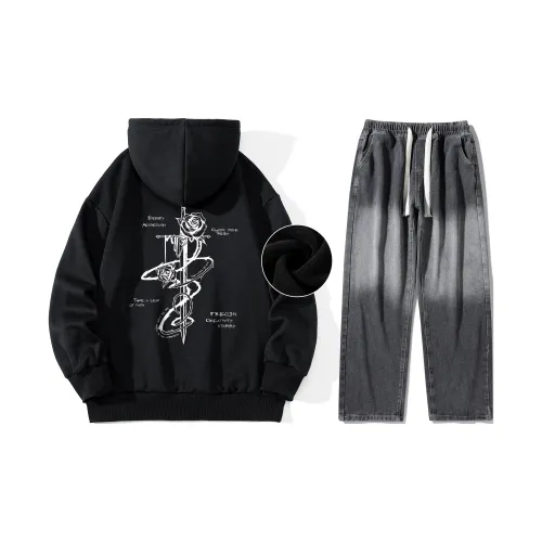 FREO3N Sweatshirt Sets Unisex