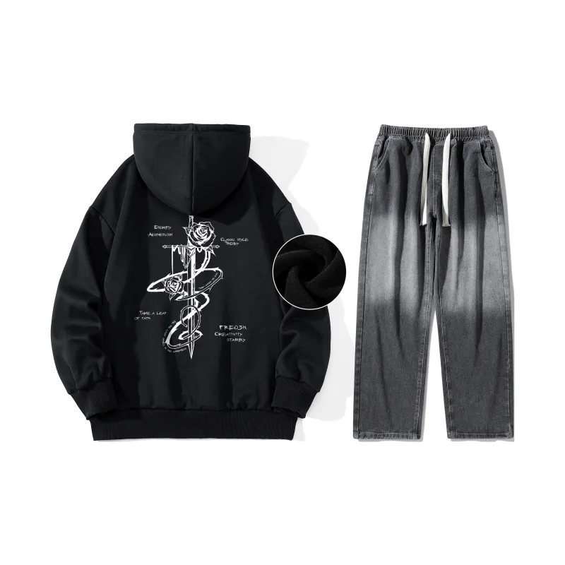 FREO3N Sweatshirt Sets Unisex-0