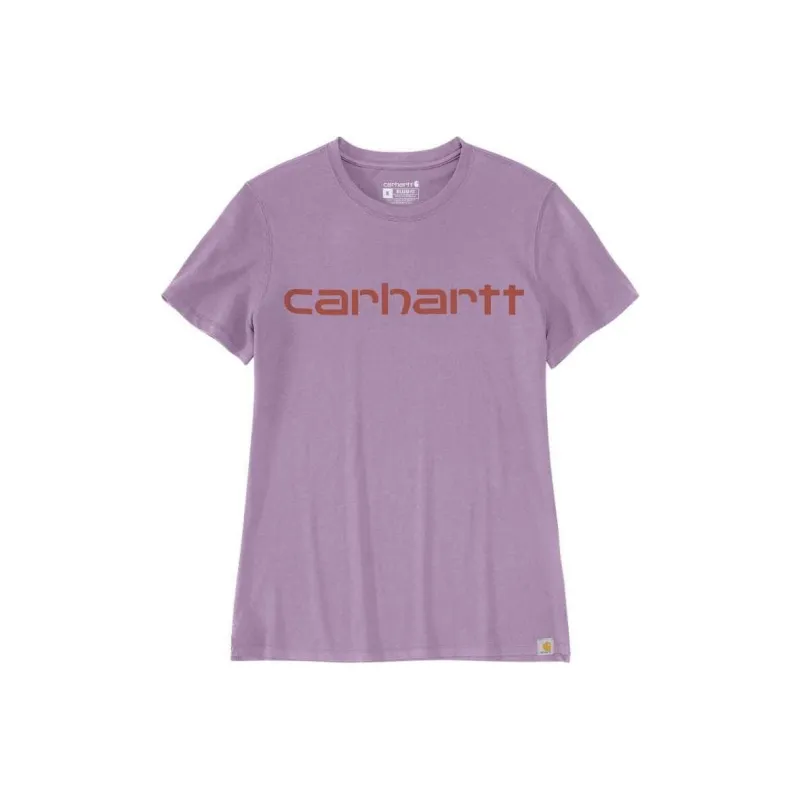 Carhartt T-Shirt RELAXED FIT Women's Purple-0