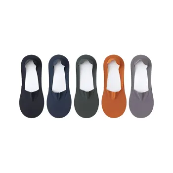 H YXIANG No Show Socks Unisex 5 Pack