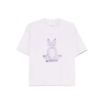 Maison Kitsune Yoga Fox T shirt