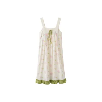 FENTENGCARE Nightgown Women's White