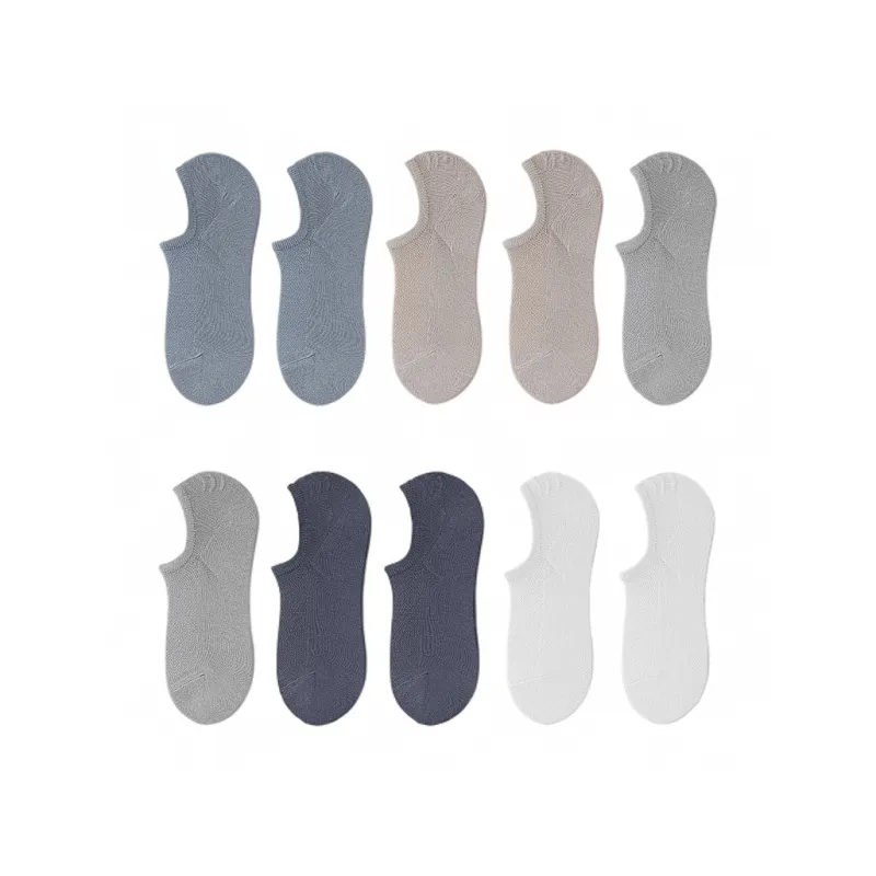 H YXIANG No Show Socks Men's 5 Pack-16