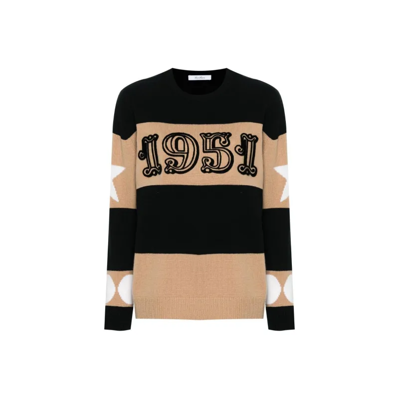 MaxMara Striped Knitted Jumper-0