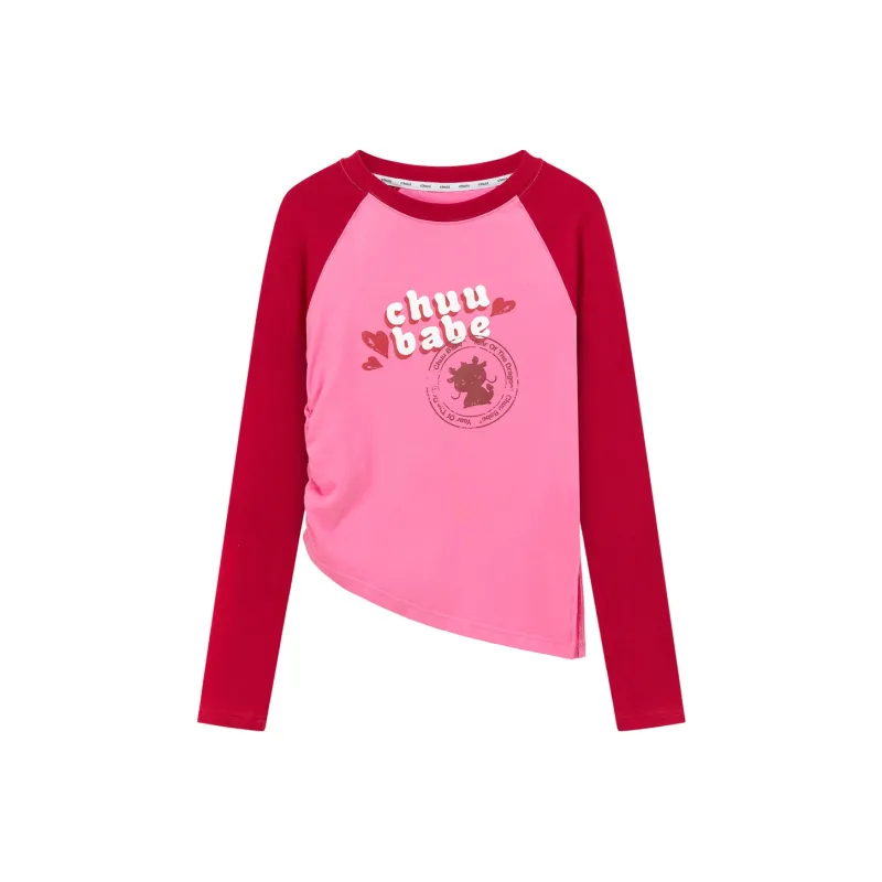 CHUU Raglan Sleeve T Shirt Women's-0