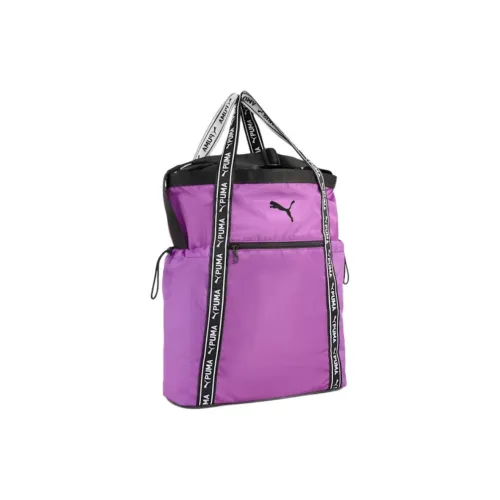 PUMA Polyester Tote Bag, Shopping Bag, Shoulder Bag, Handbag Women's Rose Purple
