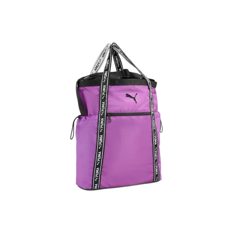PUMA Polyester Tote Bag, Shopping Bag, Shoulder Bag, Handbag Women's Rose Purple-0