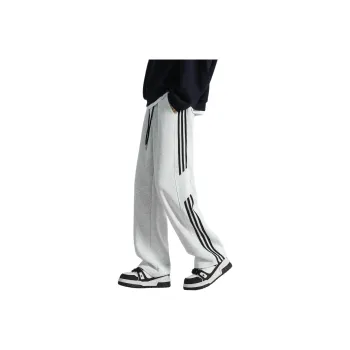 WKOOG Casual Pants Unisex Heather Gray