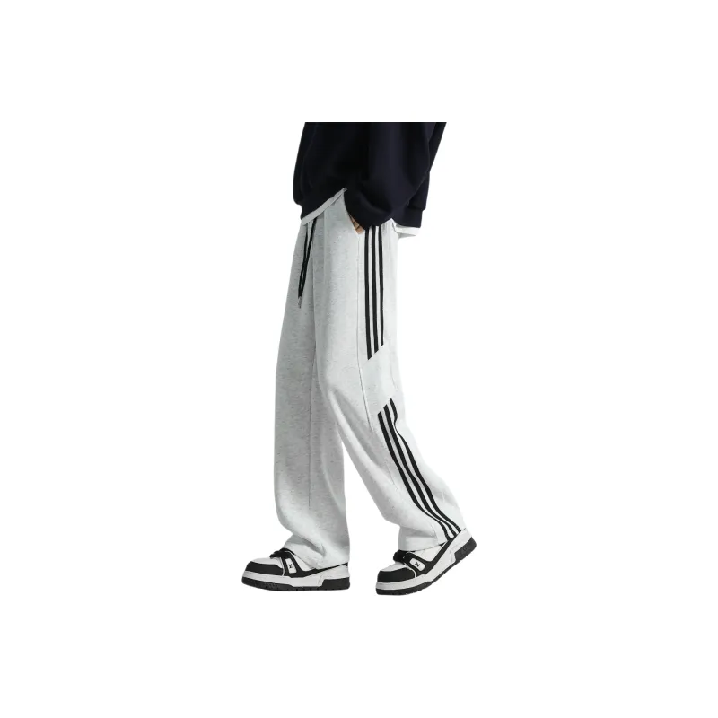 WKOOG Casual Pants Unisex Heather Gray-0