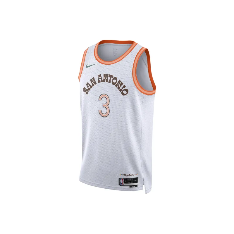 Nike Keldon Johnson San Antonio Spurs City Edition 2023/24 Men's Nike Dri FIT Nba Swingman Jersey-0