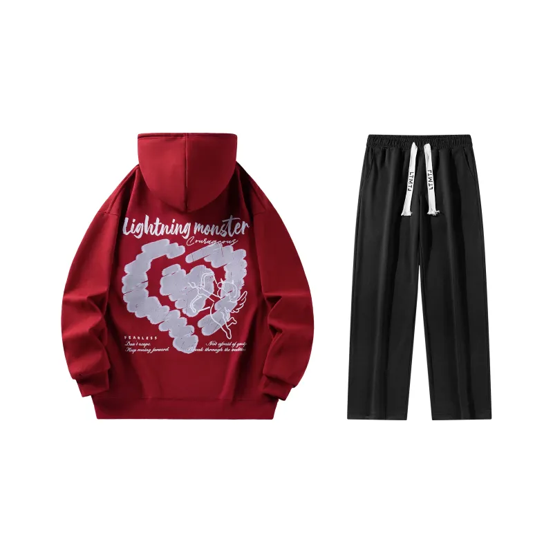 LIGHTNING MONSTER Sweatshirt Set Unisex-6
