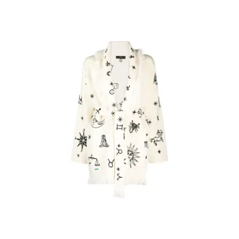 Alanui Horoscope Virgin-wool Cardigan