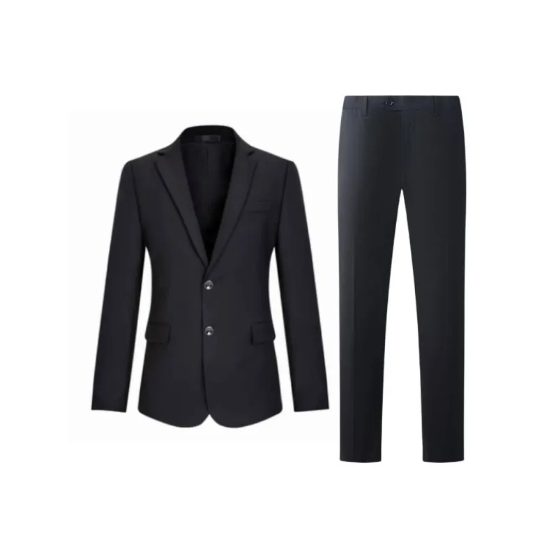 PIERRE CARDIN Business Suits Men's Black-0