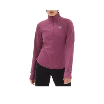 New Balance T-Shirt Women's Grape Dried Rosewood Flowers