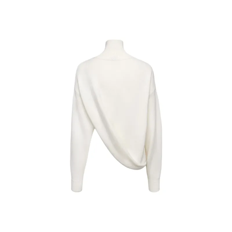 Alaia Asymmetrical Knit Jumper-0