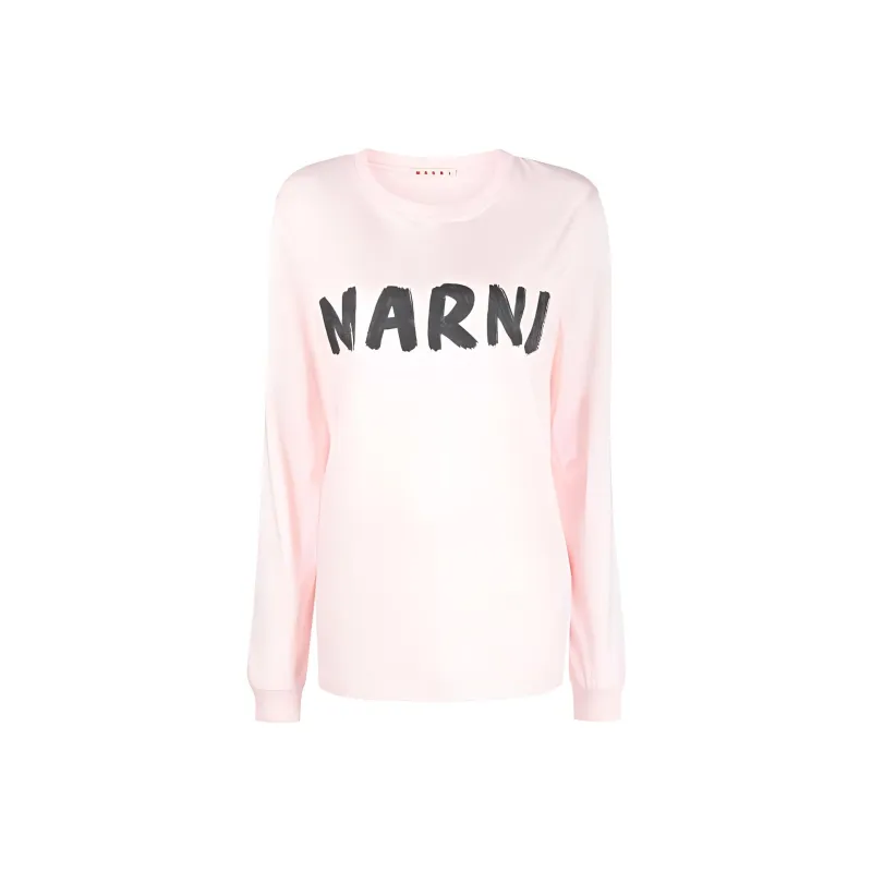 MARNI Long-Sleeve T-Shirt 'Pink'-0