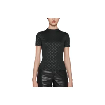Misbhv Monogram Mockneck T Shirt